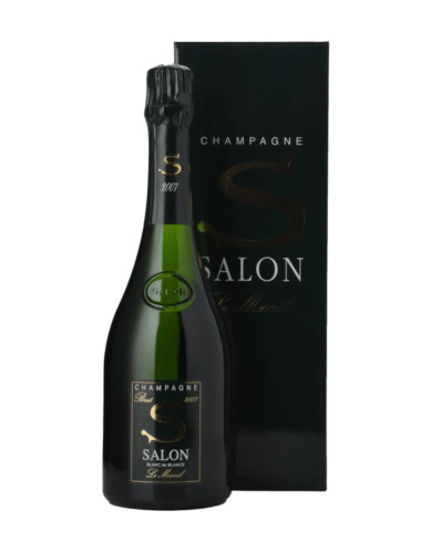 2007 Salon Cuvee 'S' Le Mesnil Blanc de Blancs Brut 750ml Original Presentation Box