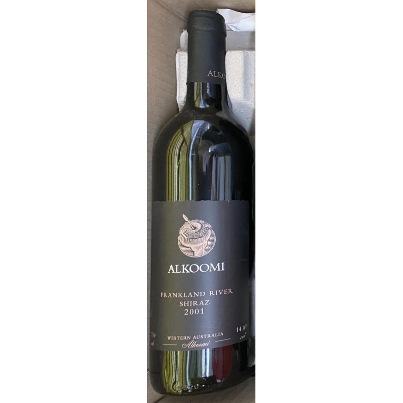 Alkoomi Shiraz Frankland River 2001 750ml