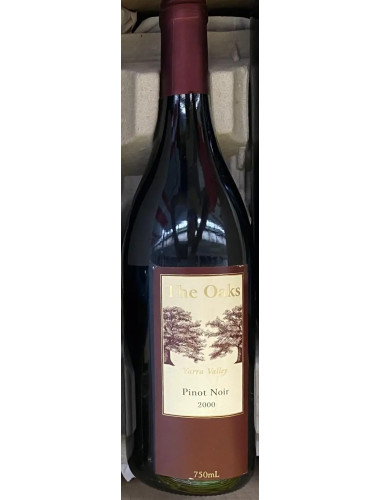 The Oaks Yarra Valley Pinot Noir 2000 750ml