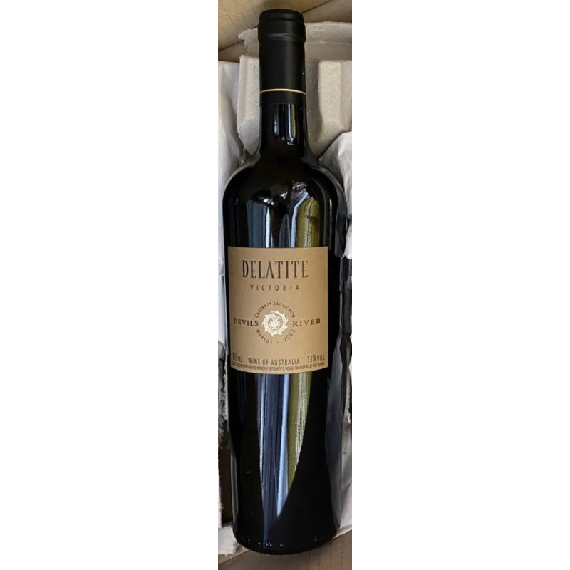 Delatite Winery Devil's River Cabernet Merlot 2002 750ml