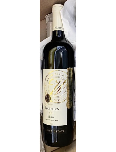 Warburn Barrel Matured shiraz 2001 750ml