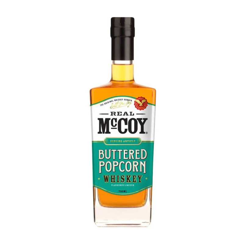 Real Mccoy Buttered popcorn Whisky liqueur 30%700ml