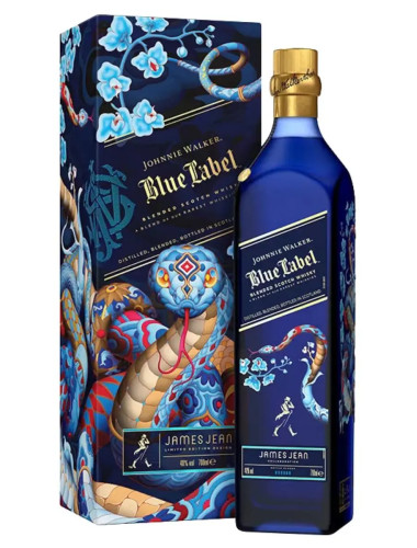 J/Walker Blue Cny Snake 750ml