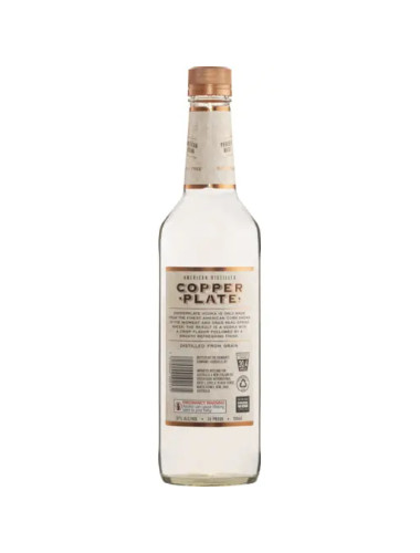 Copper Plate Vodka 37% ABV 700mL