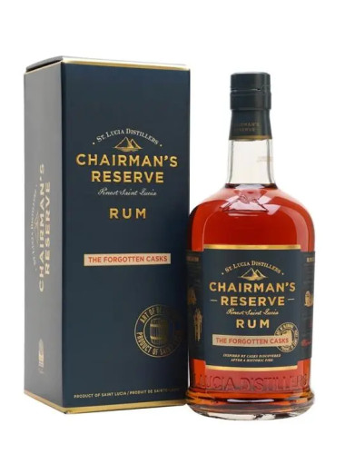 St Lucia distillers Chairmans Reserve Forgotten Casks 700ml