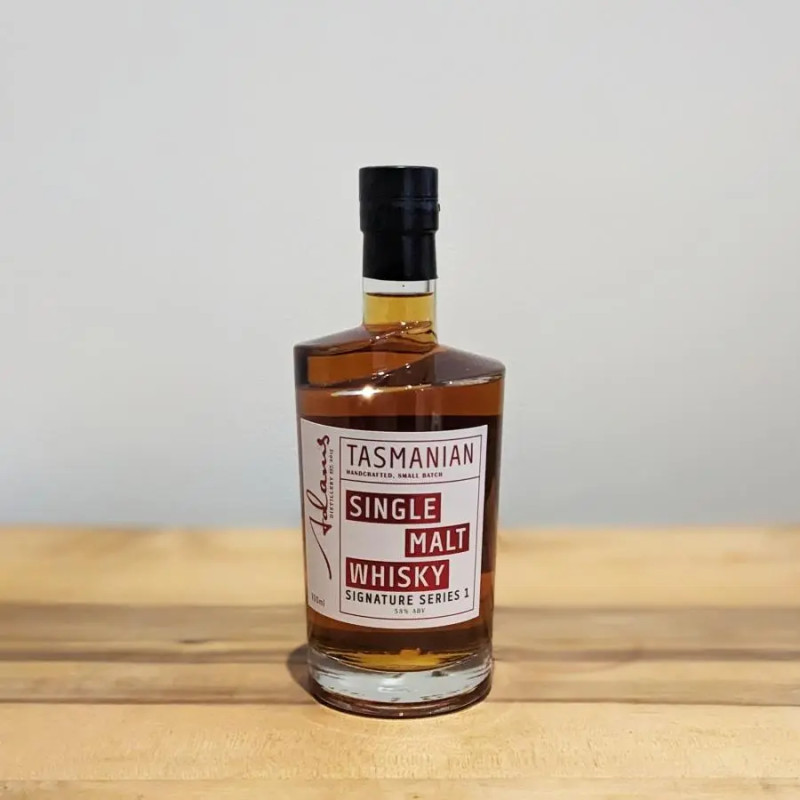 Adams Distillery Signature Single Malt 58% 700ml whiskey