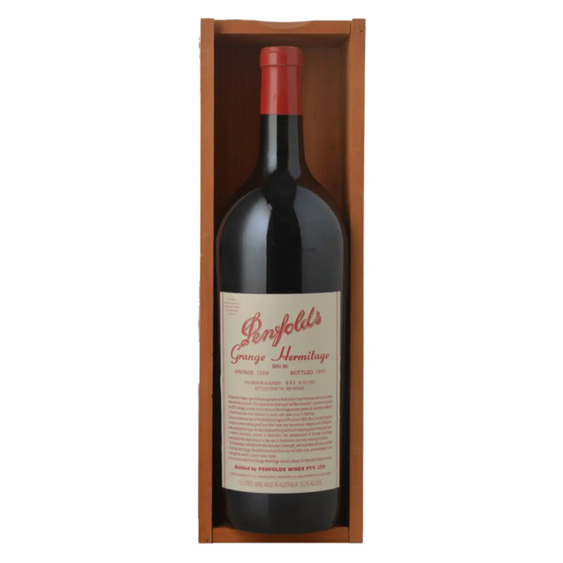1989 Penfolds Bin 95 Grange Shiraz 1.5L Magnum Wooden Gift Box
