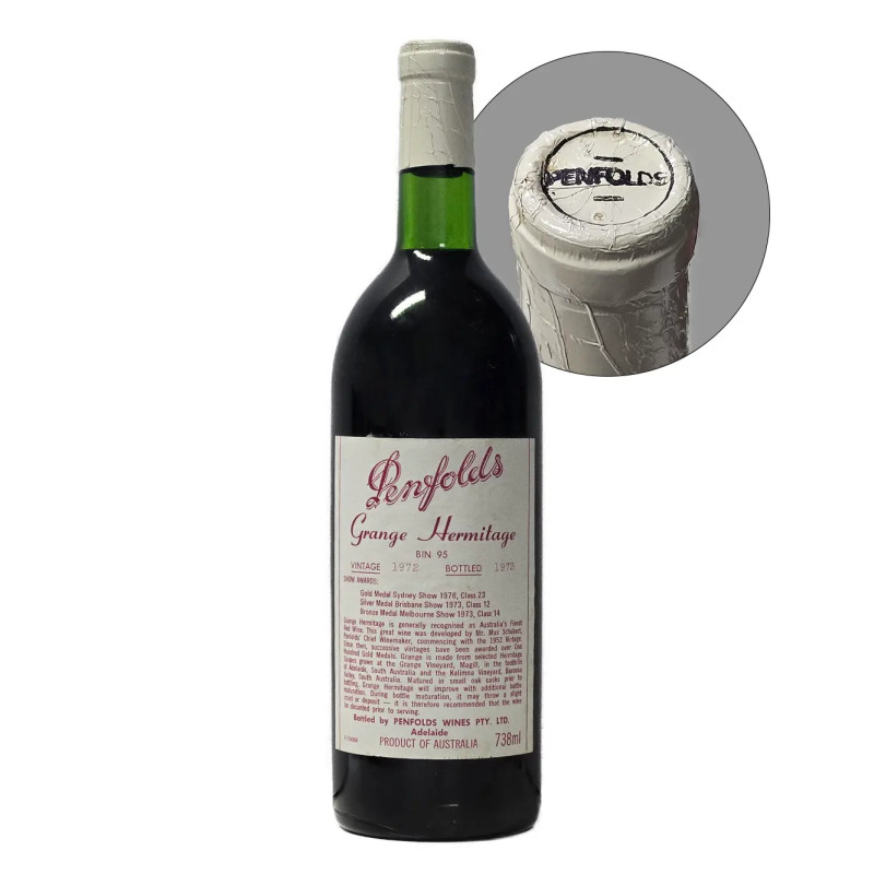 1972 Penfolds Bin 95 Grange Shiraz 750ml