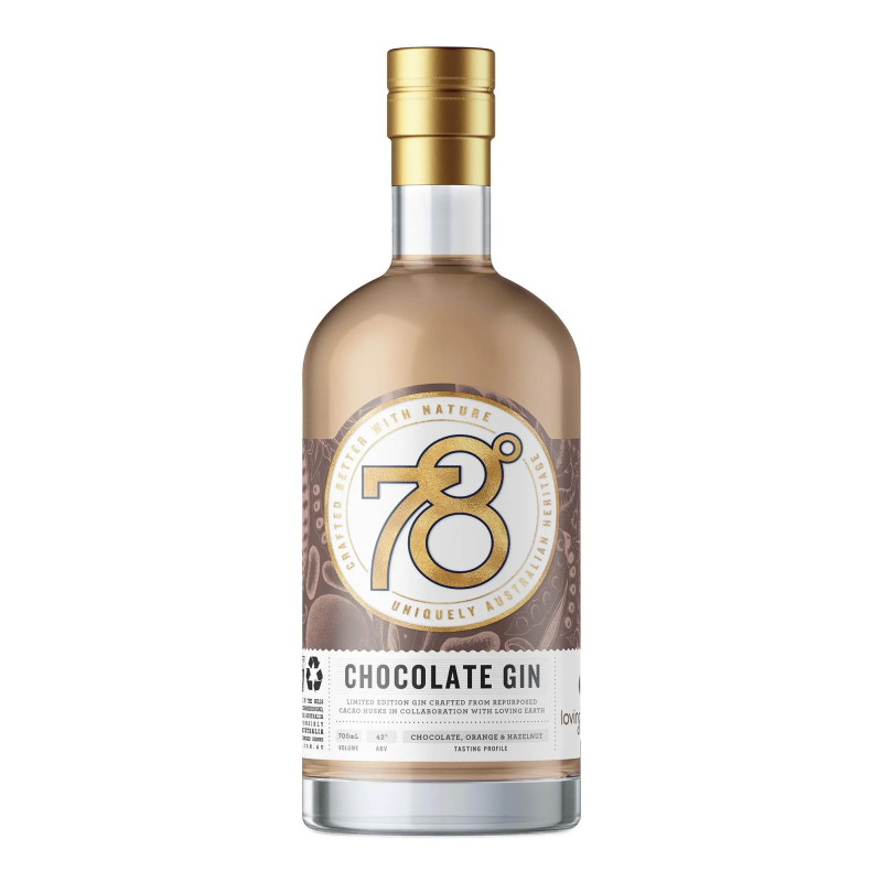 78 Degrees Chocolate Gin 700ml