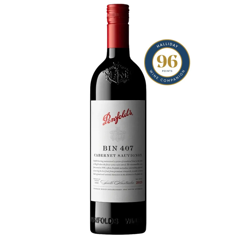 Penfolds Bin 407 Cabernet Sauvignon 2017 750ml
