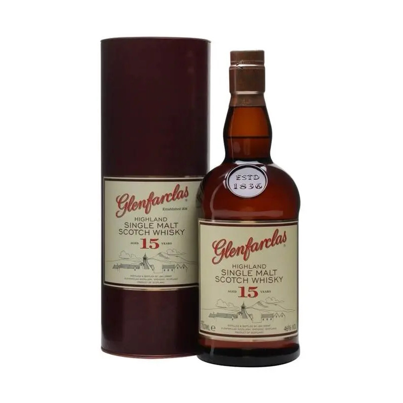 GLENFARCLAS 15 Y.O. SINGLE MALT 700ML 46%
