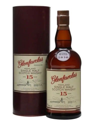 GLENFARCLAS 15 Y.O. SINGLE MALT 700ML 46%