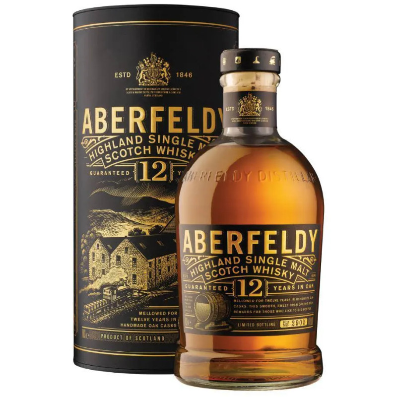 ABERFELDY 12 Y.O. SINGLE MALT WHISKY 700ML
