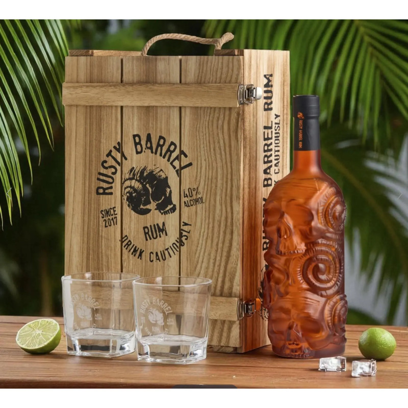 Rusty Barrel Rum Gift Pack