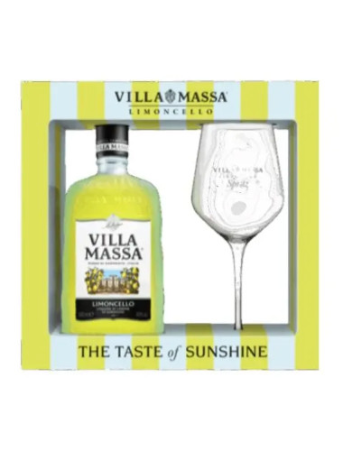 Villa Massa Limoncello Glass Pack