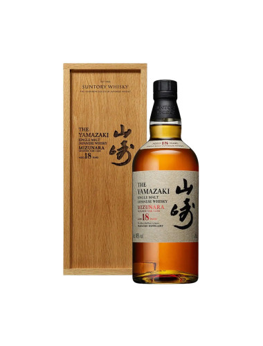 Yamazaki 18 Years Old Mizunara Cask Single Malt Japanese Whisky