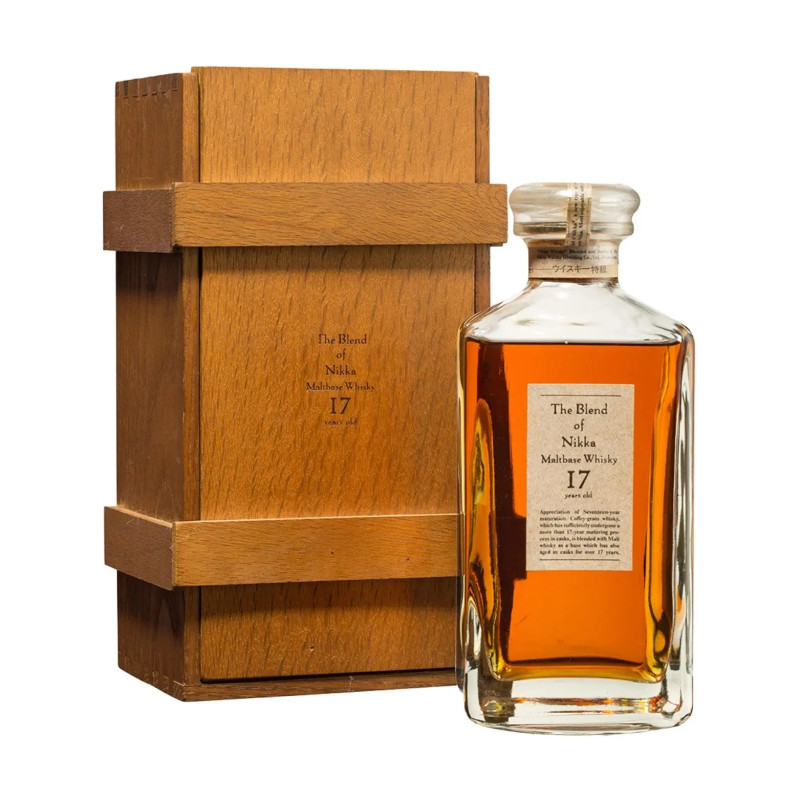 Nikka The Blend of Nikka 17 Years Old Maltbase Japanese Whisky