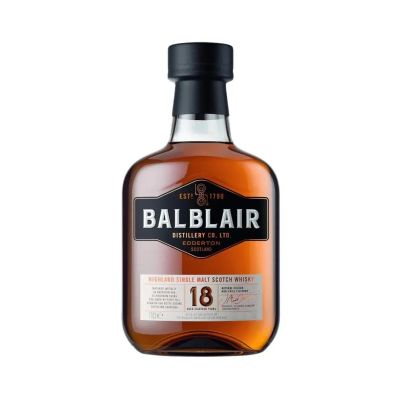 Balblair 18yo Whisky 700ml