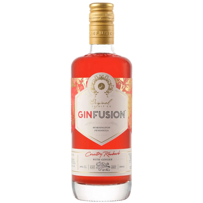 Ginfusion Country Rhubarb Gin With Ginger 500ml