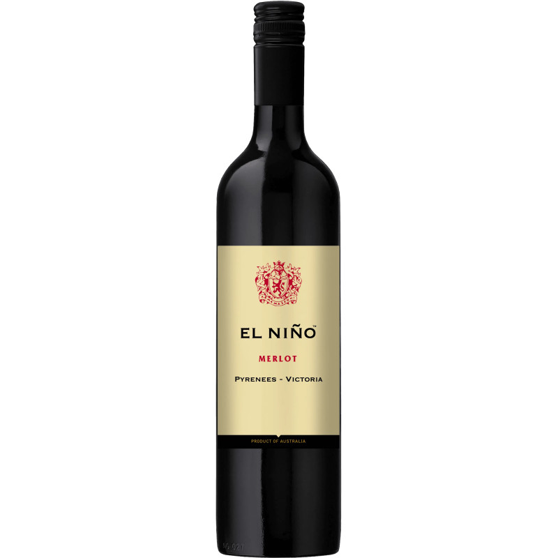 2018 El Nino Pyrenees Merlot 14.5% 750ml