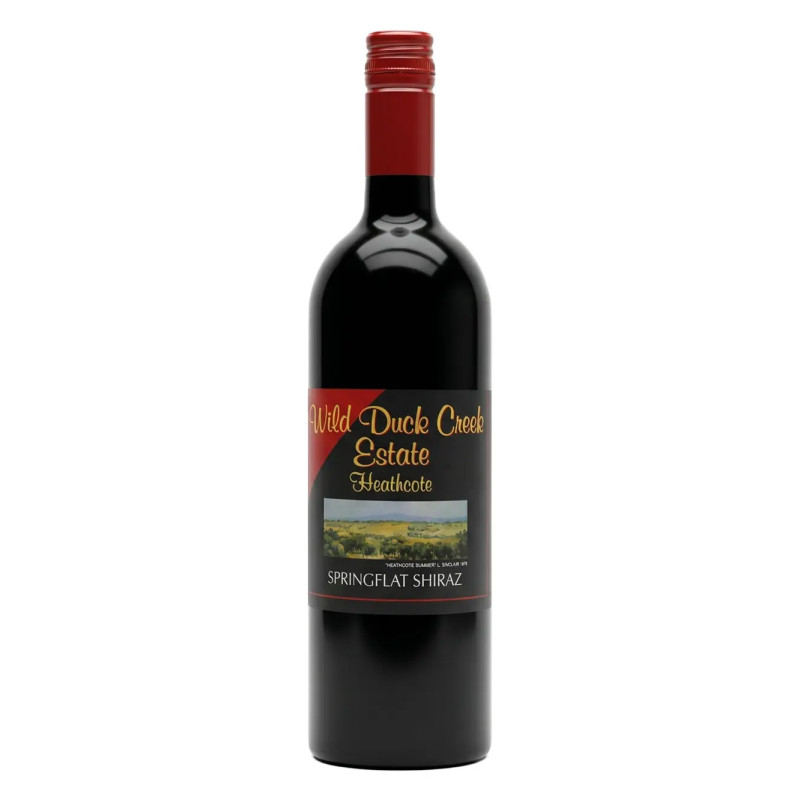 2010 Wild Duck Creek Estate Springflat Shiraz 750ml