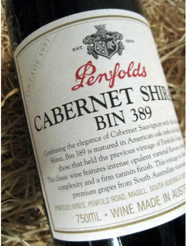 Penfolds Bin 389 Cabernet Shiraz 1997 750ml