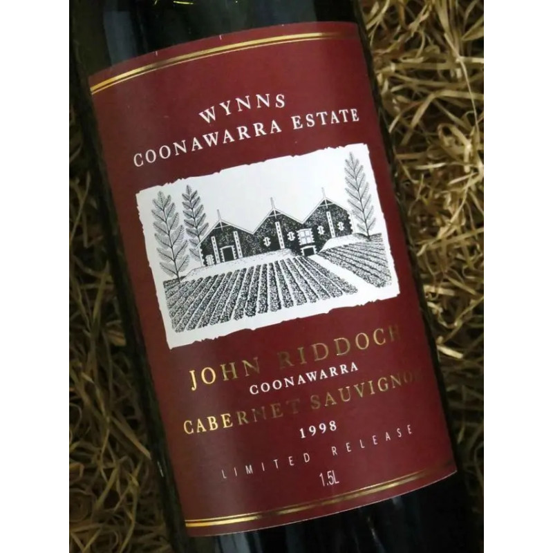 Wynns John Riddoch Cabernet Sauvignon 1998 750ml