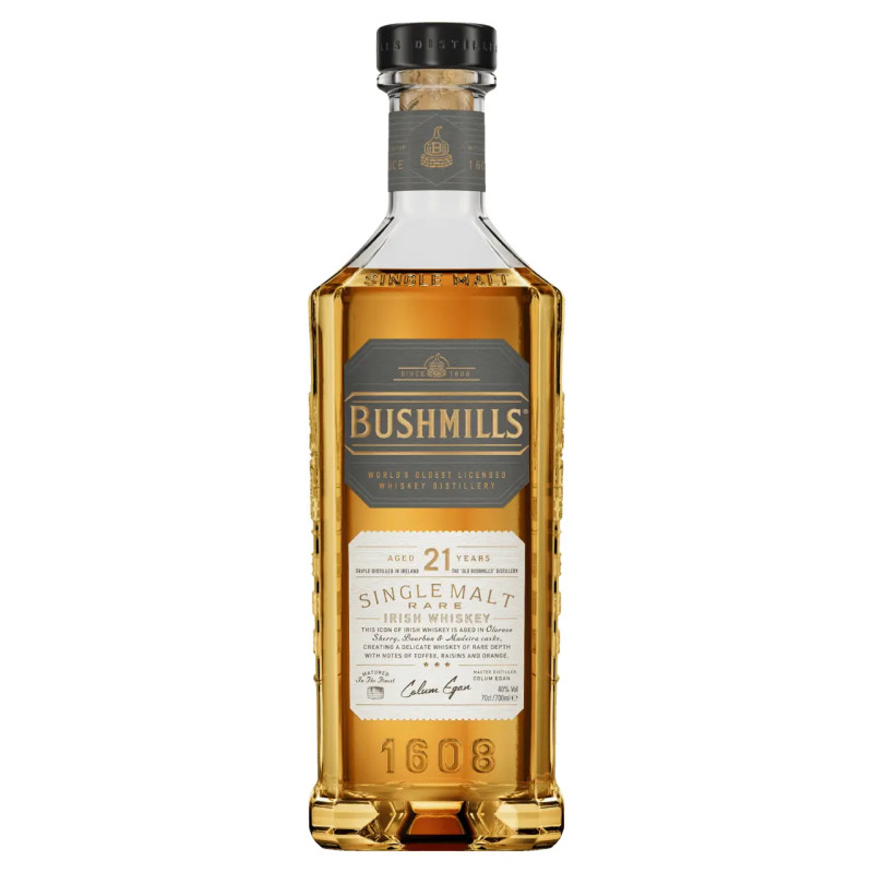 BUSHMILLS MALT Whiskey 21YO 700ML