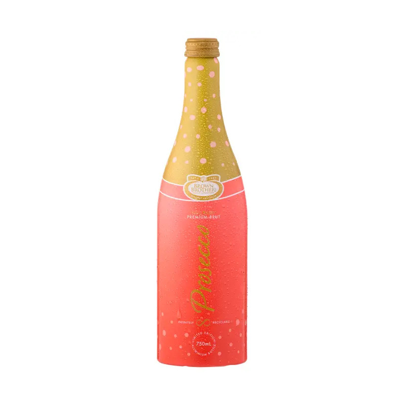 Brown Brothers Aluminium Prosecco Brut Bottle - Limited Edition 750ml