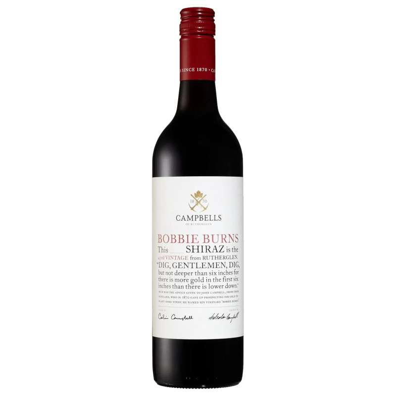 Campbells Bobbie Burns Shiraz