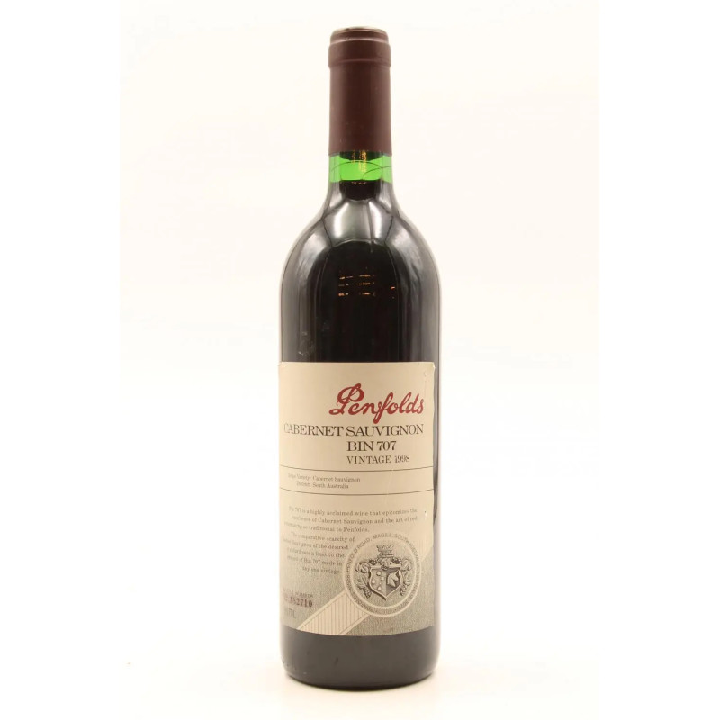 Penfolds Bin 707 1998 750ml