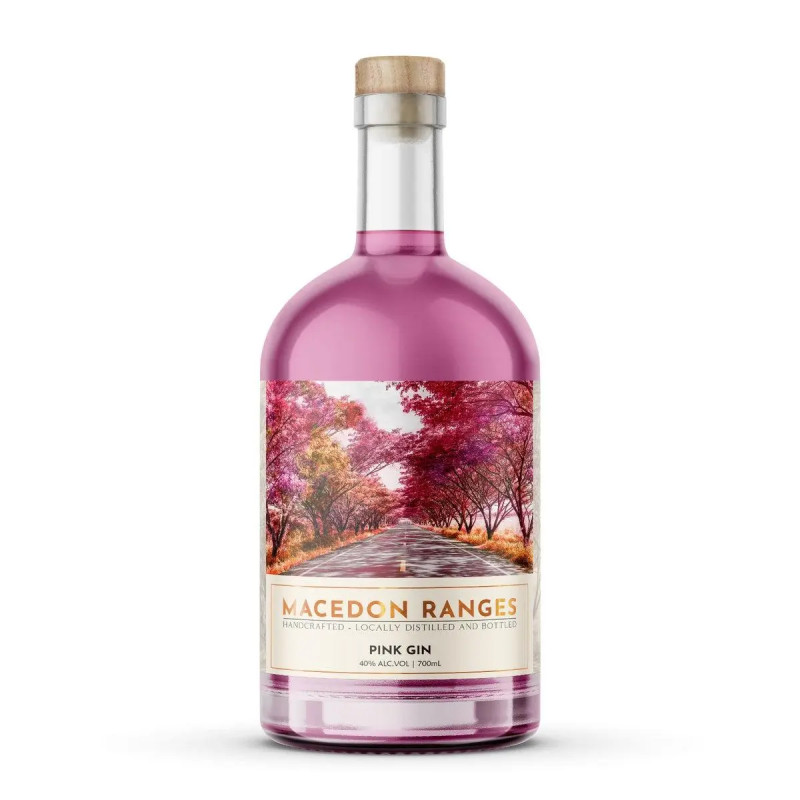 Macedon Ranges Pink Gin700ml