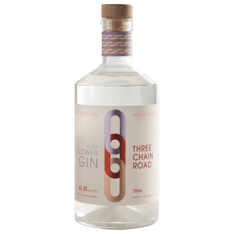 Three Chain Road Elderflower Gin 700ml