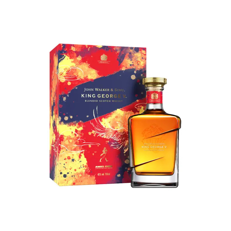 Johnnie Walker & Sons King George V Blended Scotch Whisky Lunar New Year Limited Edition 2023 750ml