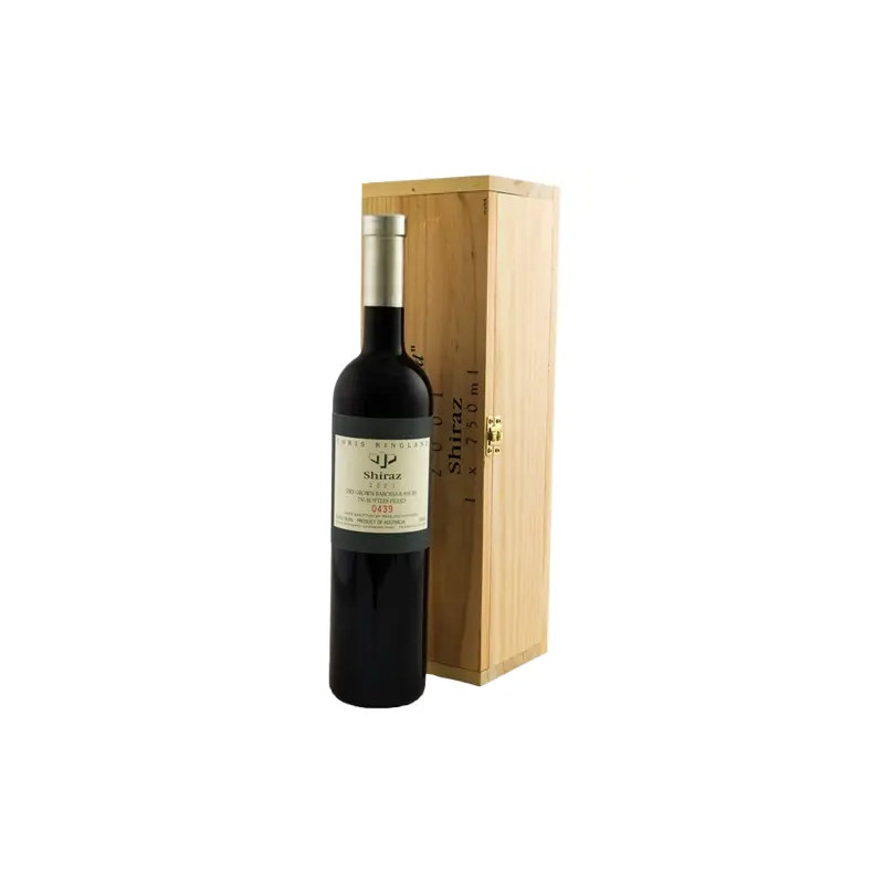 2001 Chris Ringland Dry Grown Barossa Ranges Shiraz 750ml Wooden Box