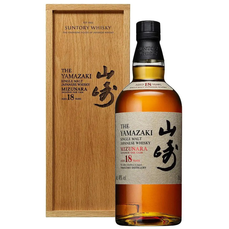 Yamazaki Single Malt Mizunara 18YO 2025 Release