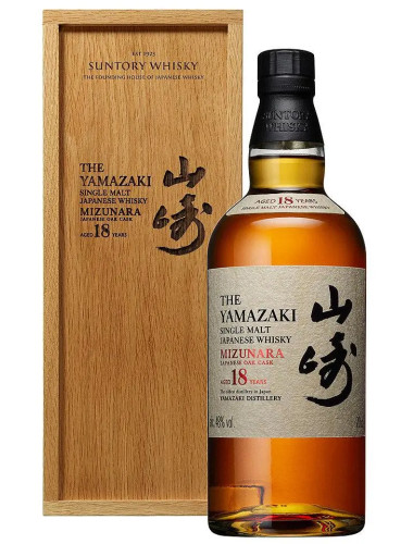 Yamazaki Single Malt Mizunara 18YO 2025 Release