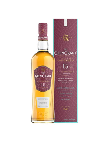 Glen Grant 15 Year Old Single Malt Scotch Whisky Batch Strength 700ml
