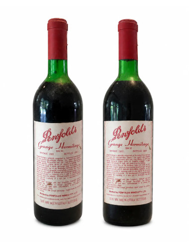 Penfolds Bin 95 Grange Hermitage 1981 and 1982