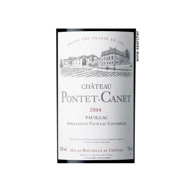 Chateau Pontet-Canet 5me Cru Classe 2004