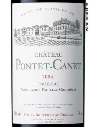 Chateau Pontet-Canet 5me Cru Classe 2004