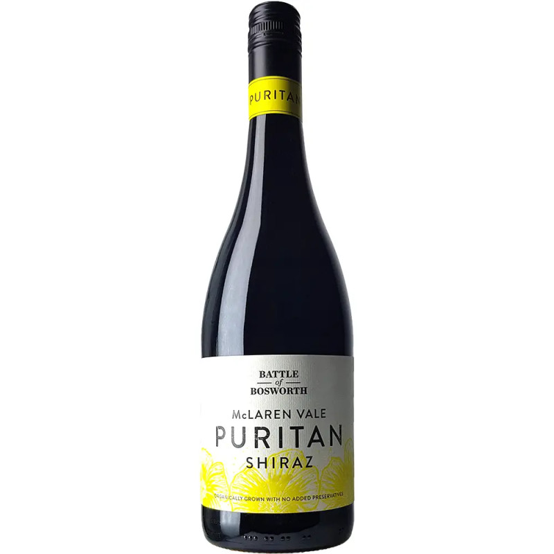 Battle of Bosworth 'Puritan' Organic/Pres. Free Shiraz