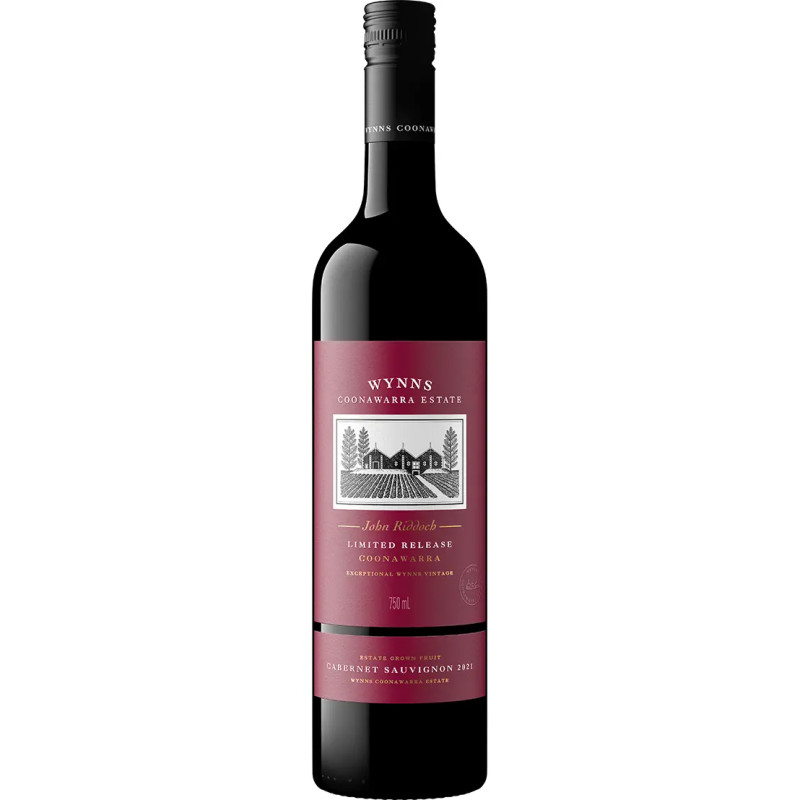 Wynns John Riddoch Limited Release Cabernet Sauvignon 2021