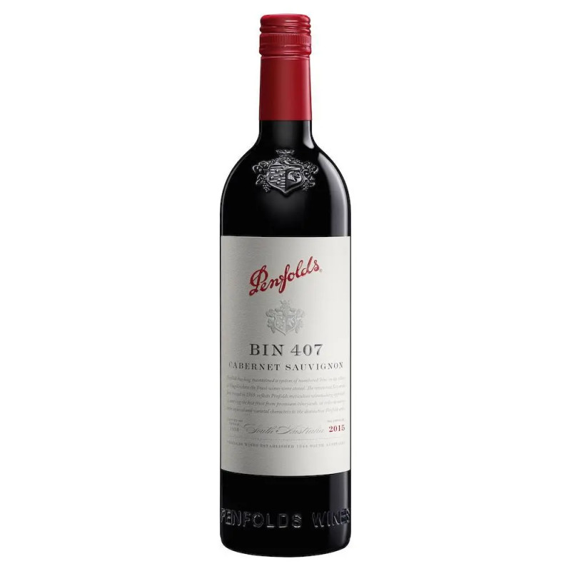 Penfolds Bin 407 Cabernet Sauvignon 2015 750mL
