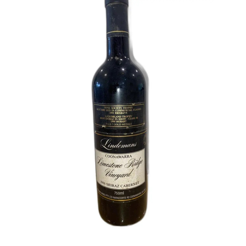 Lindemans Limestone Ridge Shiraz Cabernet 1988