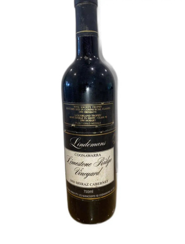Lindemans Limestone Ridge Shiraz Cabernet 1988