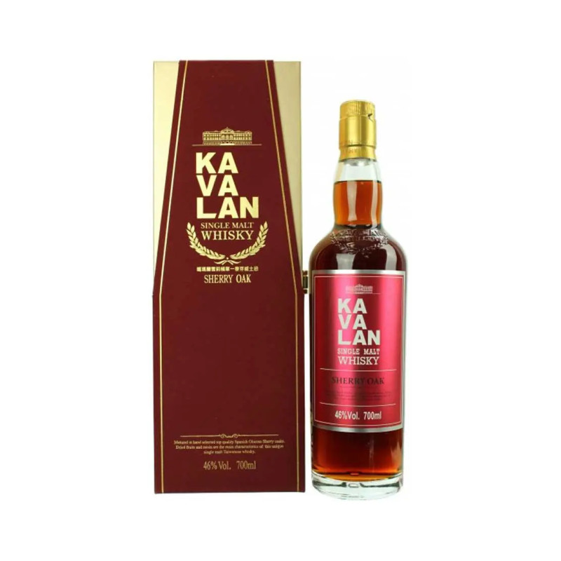 Kavalan Sherry Oak Single Malt Whisky 700mL