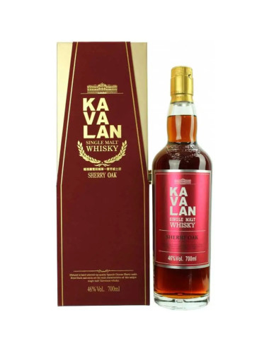 Kavalan Sherry Oak Single Malt Whisky 700mL