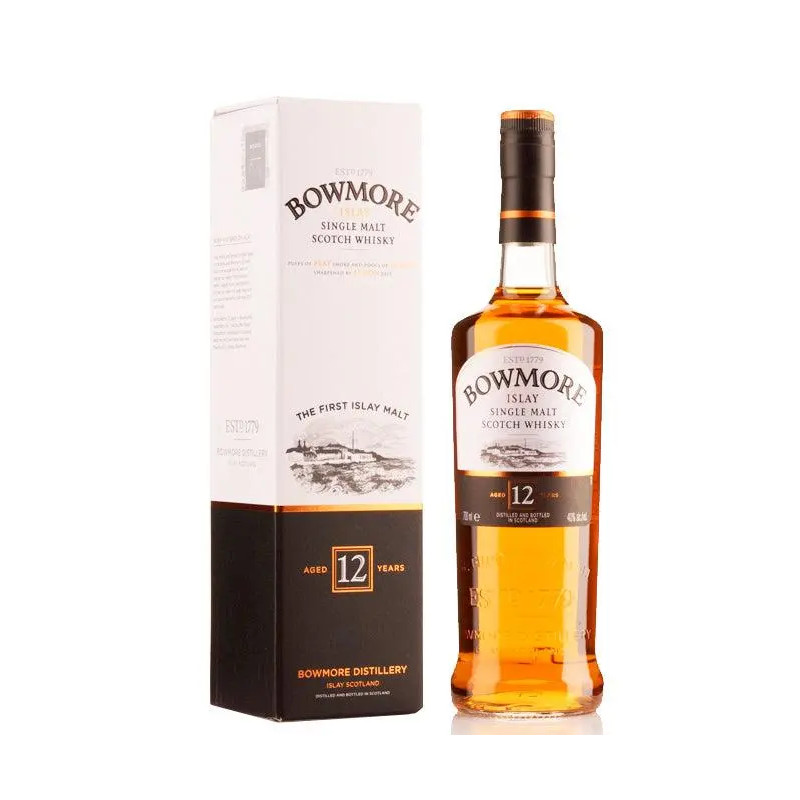 Bowmore 12 Year Old Single Malt Scotch Whisky 700mL