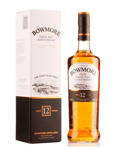 Bowmore 12 Year Old Single Malt Scotch Whisky 700mL